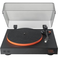 JBL Spinner BT - Bluetooth with AptX-HD™ Turntable, Components, Removable Headshell, Aluminum Platter and Belt Drive, Moving Magnet Cartridge pre-Installed -Black